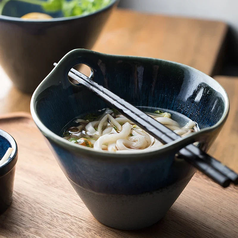 Artisan keramisk suppebolle Luvikno