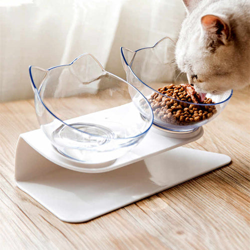 Hevet kattematstasjon – KittyFeast Luvikno