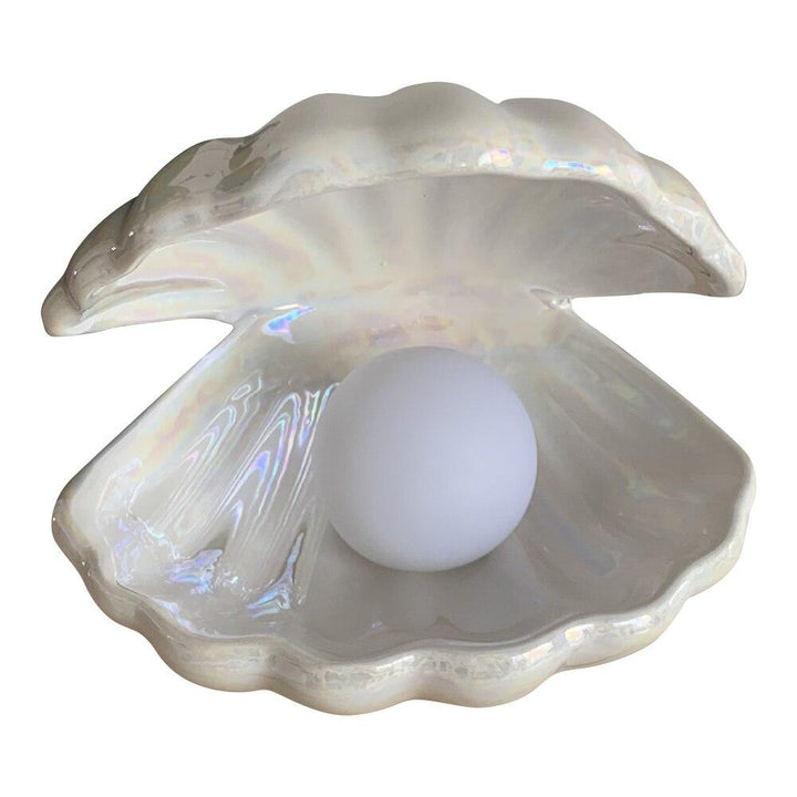 Luvikno | MystiShell Lampe - Drømmende Lampe for Rolig Belysning