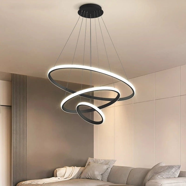 Stilig spiral taklampe Luvikno
