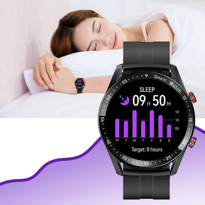 Luvikno | SwissMotion - Multifunksjonell Smartklokke Med Lang Batterilevetid