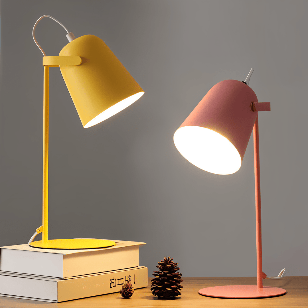 Skrivebordslampe Pastell Kreativ Skandinavisk Design Opplys rommet ditt | Luvikno