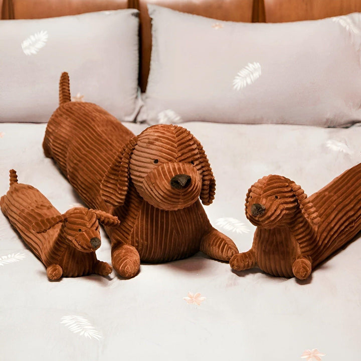 SnuggleHound Pute - Ergonomisk Dachsund Plysjpute | Luvikno