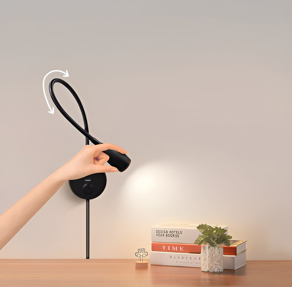 Luvikno | Luminara Vegglampe - Stilig Justerbar LED Vegglampe for Leseglede