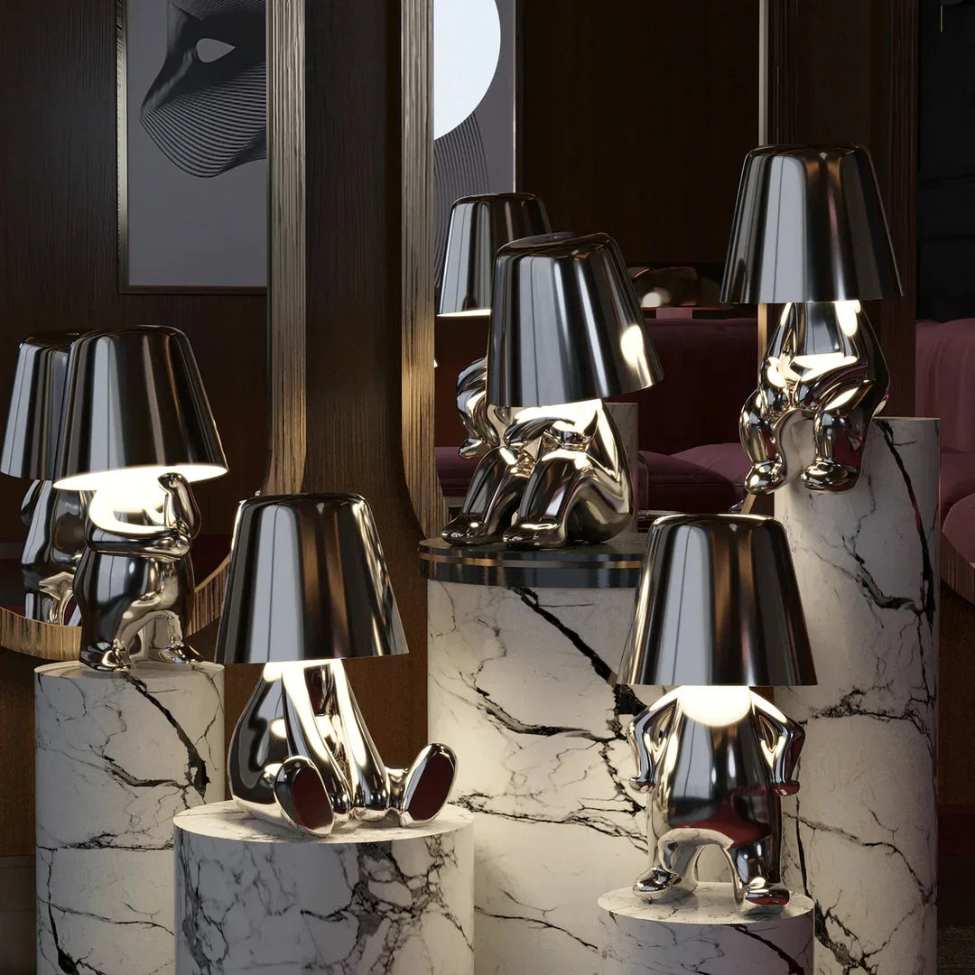 Lekende Dimmbar Bordlampe - LumoPals | Luvikno
