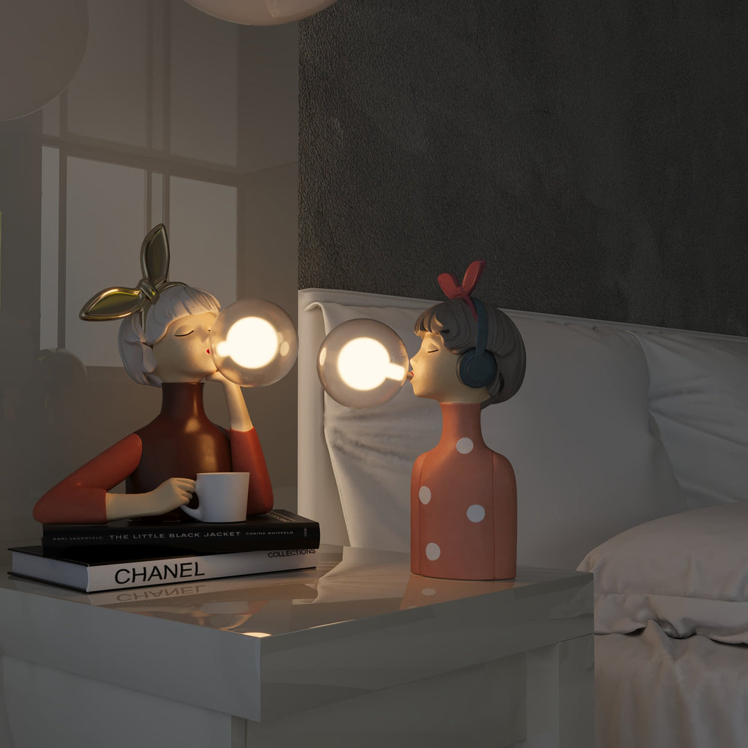 Sisterly Creations | Bordlampe Luvikno