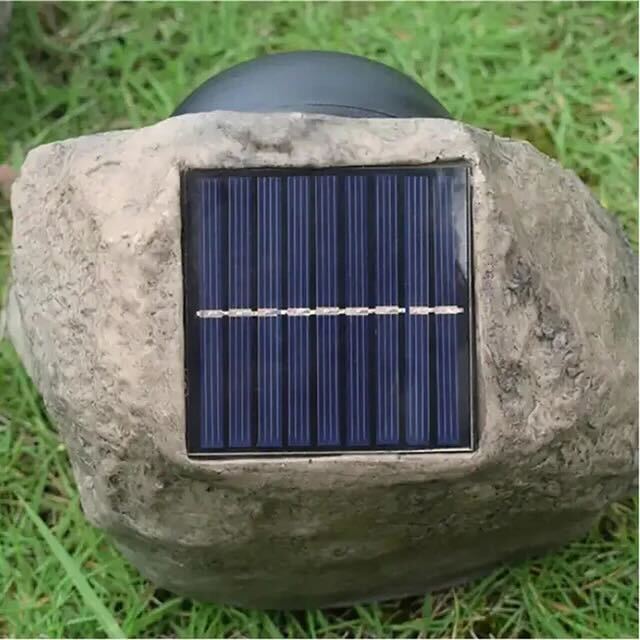 Rocky Glow - Elegant Solar Lampe for Utendørs | Luvikno