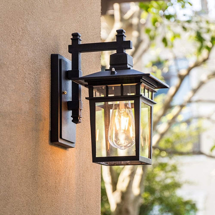 Rustikk Vintage Aluminium Utendørs Lys | Luvikno
