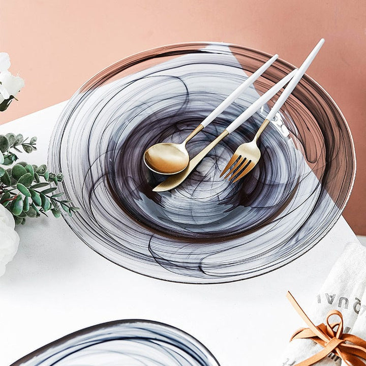 Uregelmessig Glass Salatbolle Luvikno