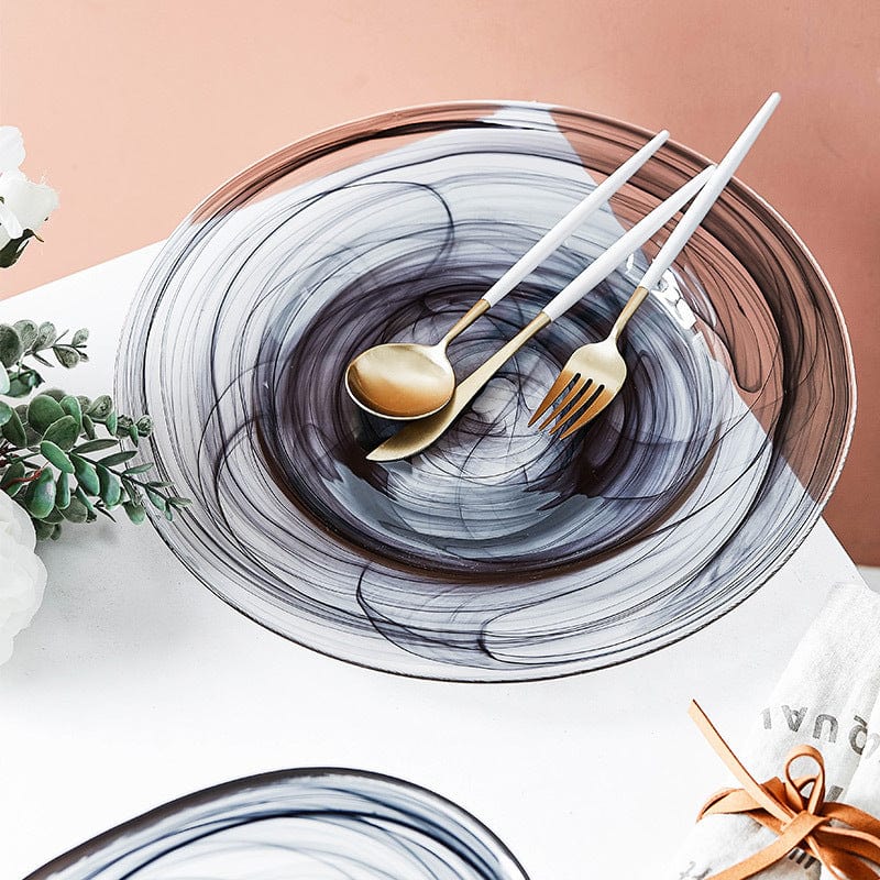 Uregelmessig Glass Salatbolle | Luvikno