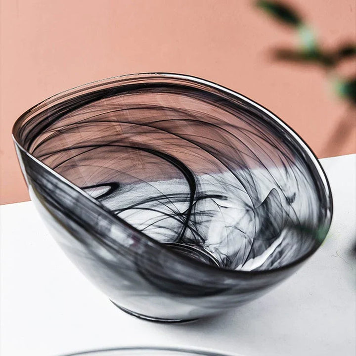 Uregelmessig Glass Salatbolle Luvikno