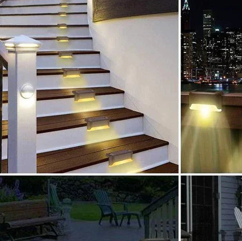 Vanntett LED Solcelle Hage Lampe Luvikno