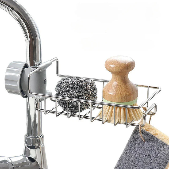 Rustfritt Stål Vask Dreneringsstativ | Luvikno