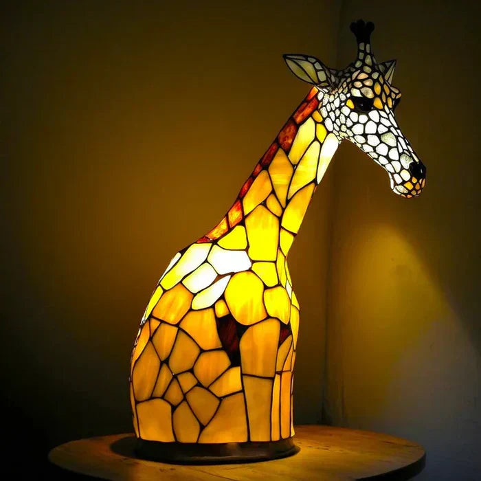Kunstnerisk Bordlampe - AnimalGlow | Luvikno