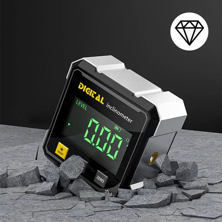 Luvikno | Digital Magnetisk 4-sidet Laser Protractor