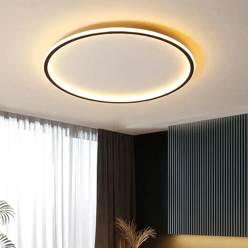 Skandinavisk Rund Taklampe - NordicGlow | Luvikno