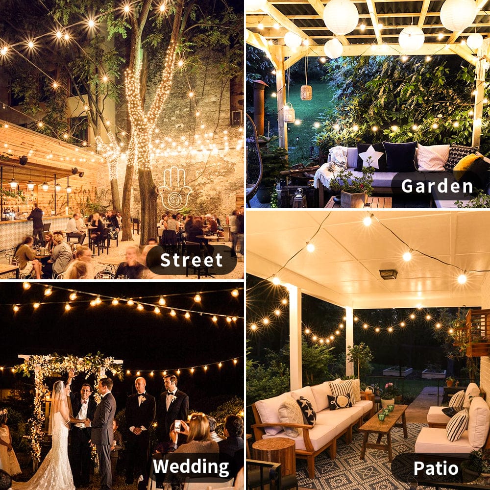 LED Ball String Lights Luvikno