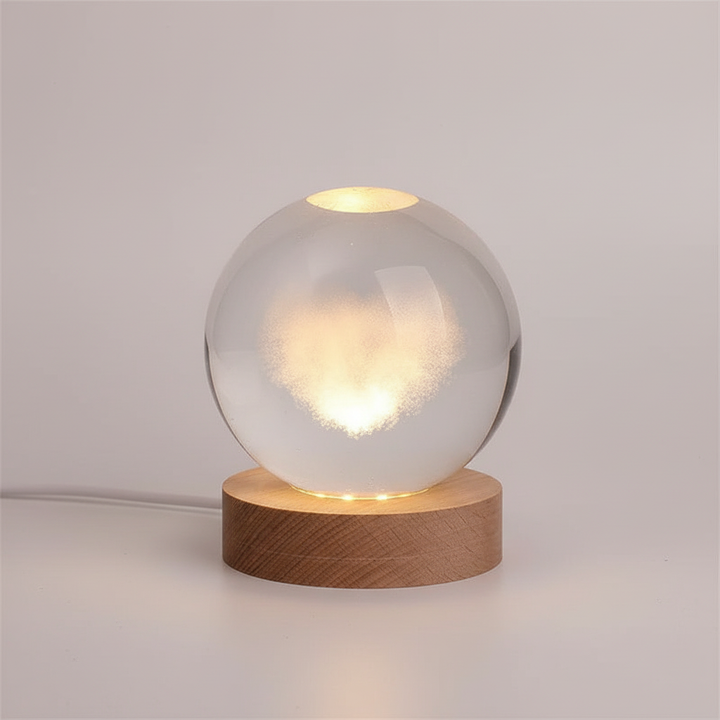 LED-lampe med gravering - StarLight | Luvikno