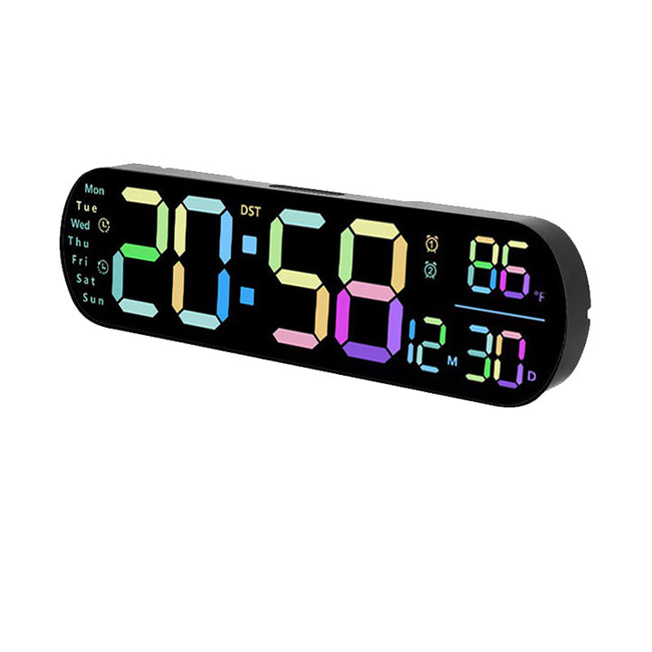 Saker multifunksjonell klokke med LED-skjerm | Luvikno