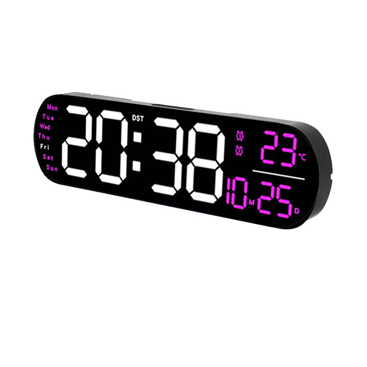 Saker multifunksjonell klokke med LED-skjerm | Luvikno