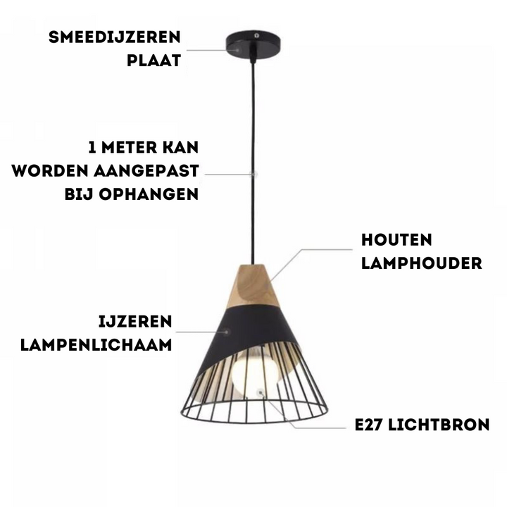 Trendy Skandinavisk Industriell Pendellampe - UbranBeam | Luvikno