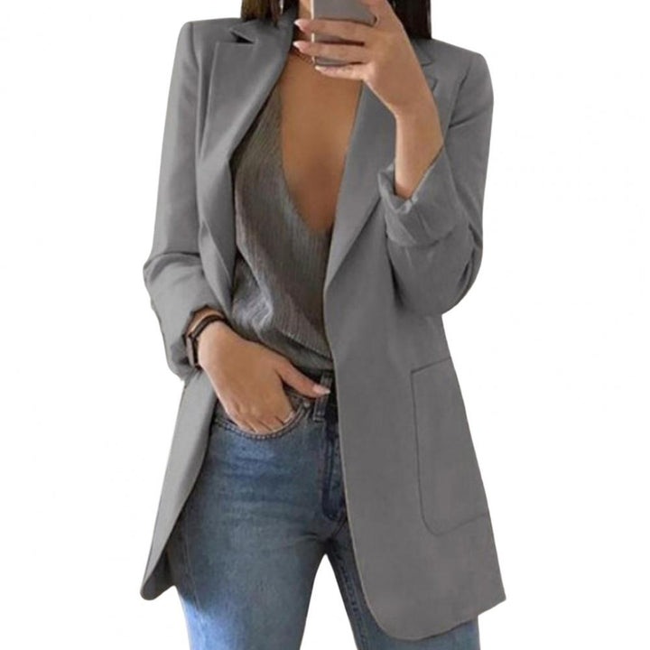 Luvik | Elegant Lang Blazer for kvinner