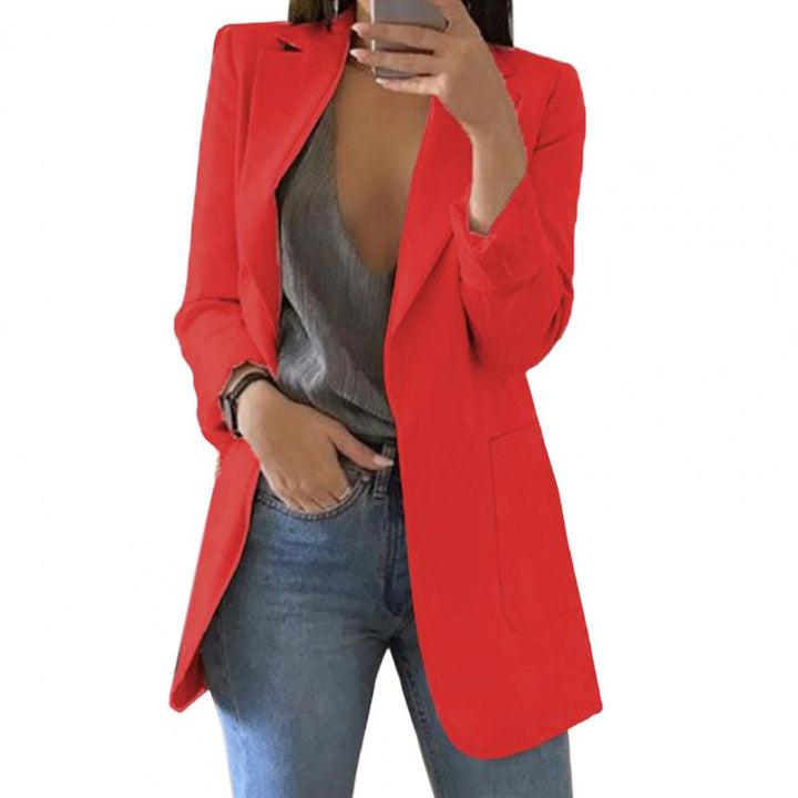 Luvik | Elegant Lang Blazer for kvinner