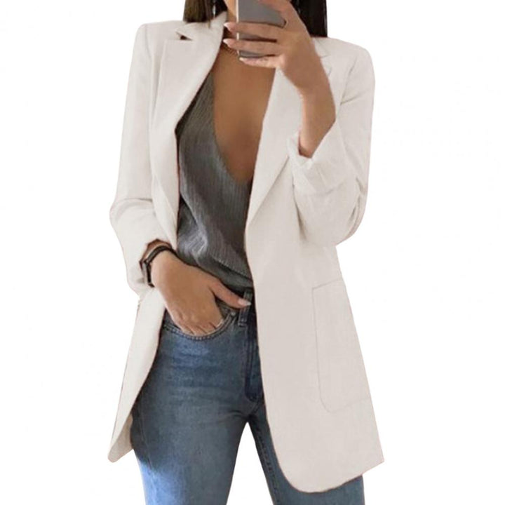 Luvik | Elegant Lang Blazer for kvinner