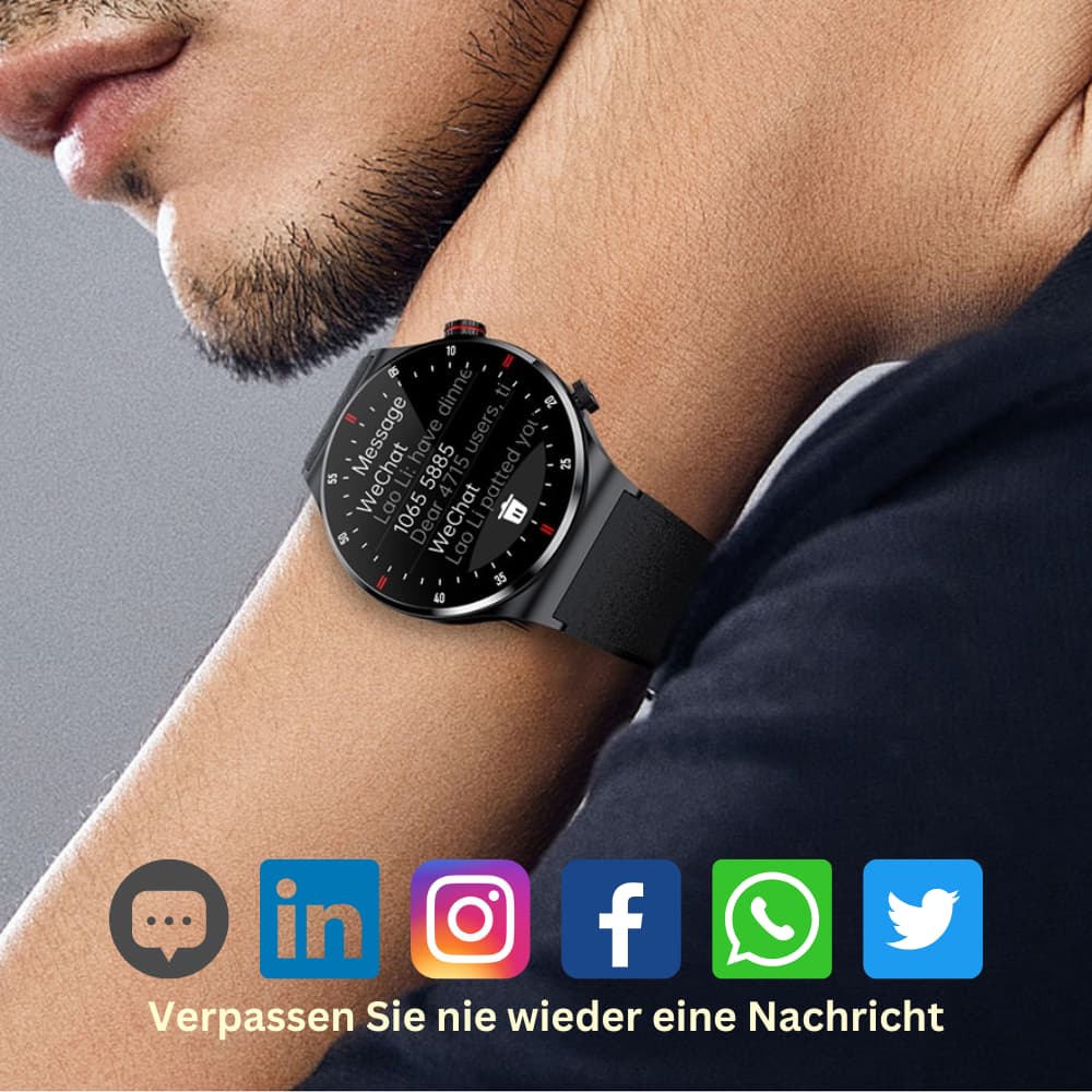 LuxeLife Klokke – Elegant Premium Smartklokke Luvikno