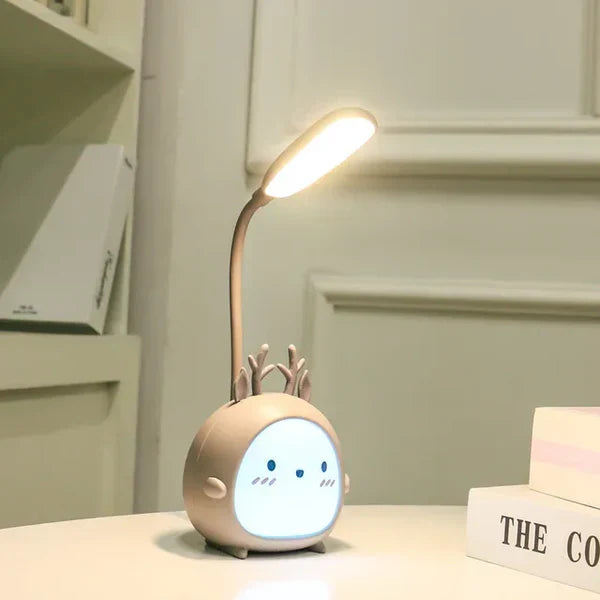 Sikker LED barneboklampe med nattfunksjon Luvikno