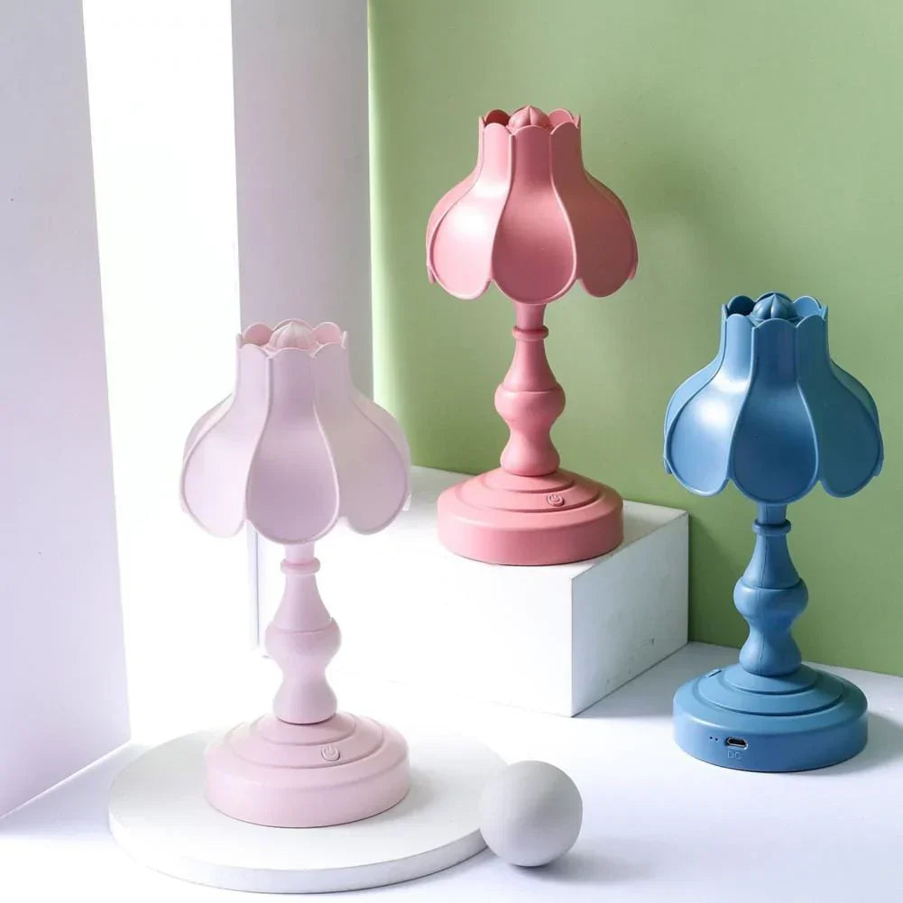 Lotusformet LED Mini Retro Lys | Luvikno