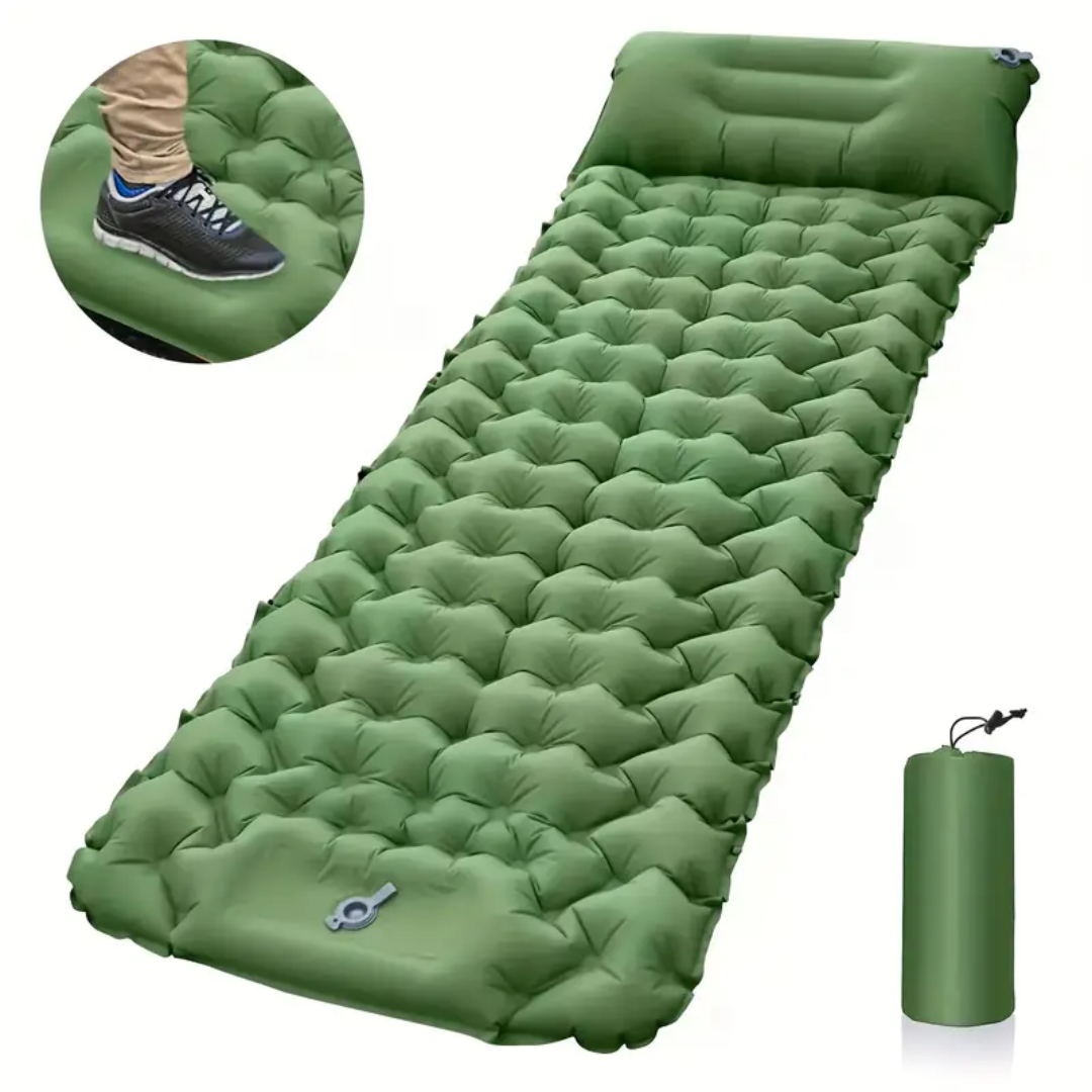 Luvikno | Liggeunderlag - Camping - Innebygd Pumpe