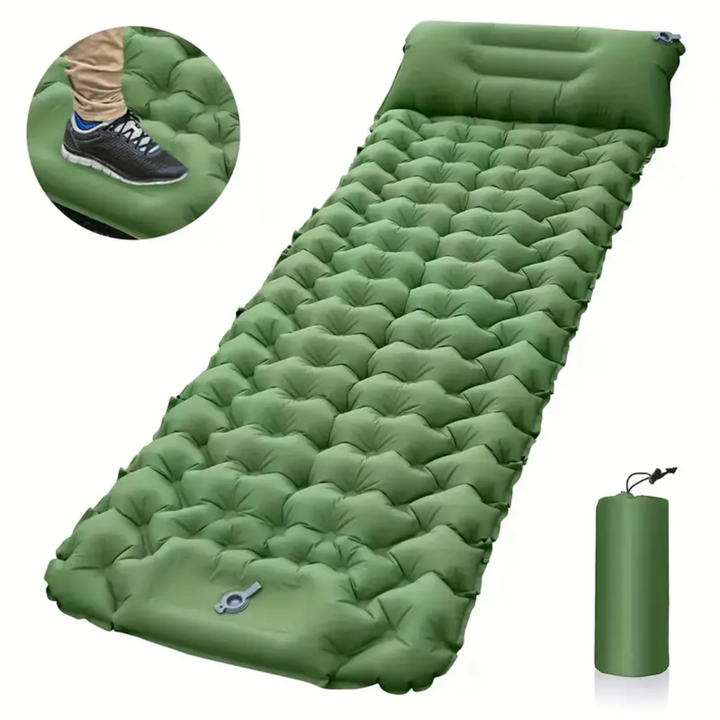 Luvikno | Liggeunderlag - Camping - Innebygd Pumpe