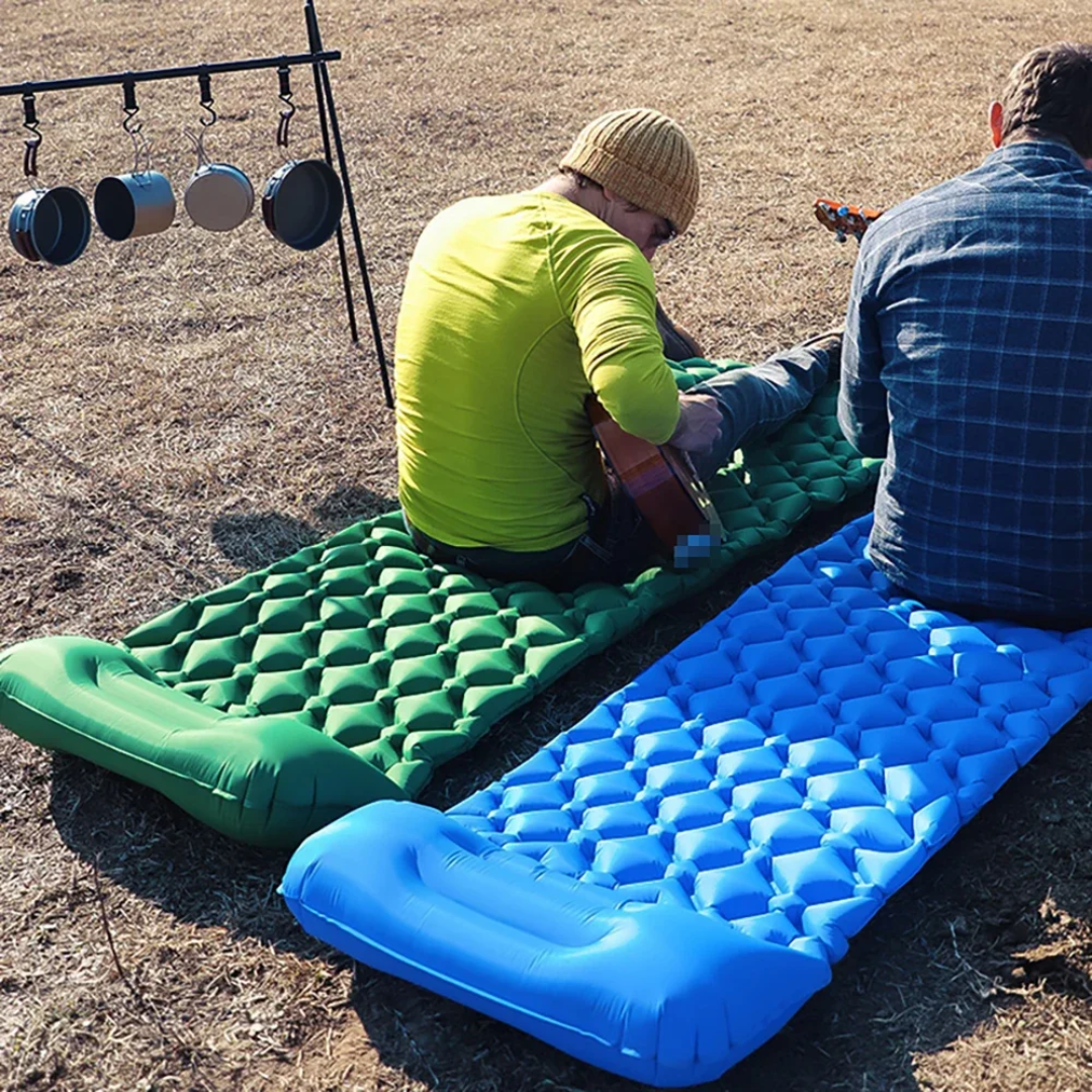 Luvikno | Liggeunderlag - Camping - Innebygd Pumpe