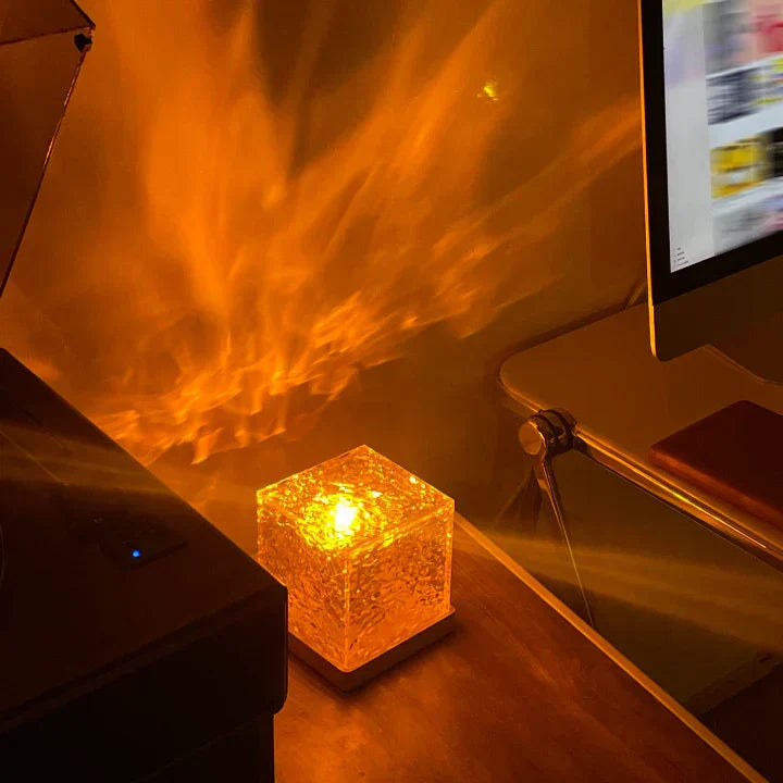 Luvikno | LuminaWall Beroligende Dynamisk Projektor Nattlampe
