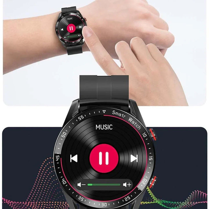 Luvikno | SwissMotion - Multifunksjonell Smartklokke Med Lang Batterilevetid