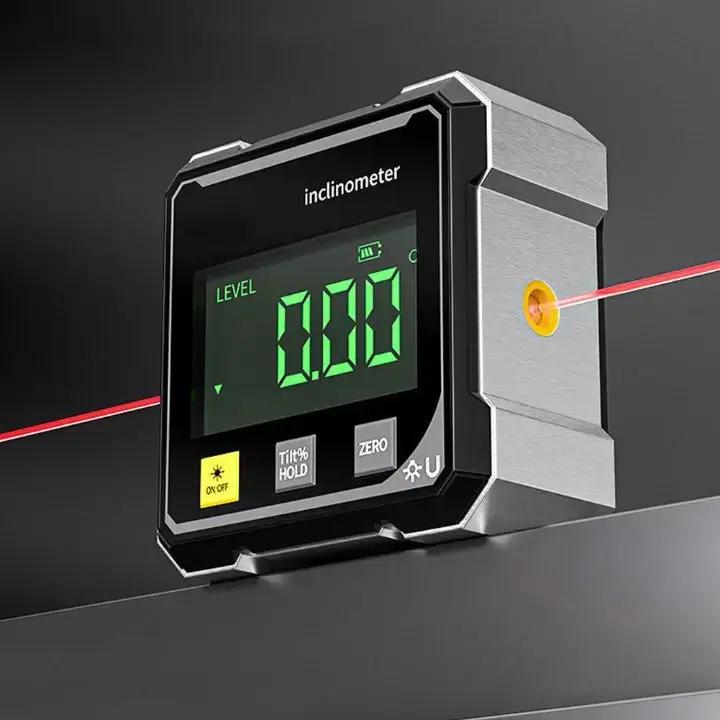 Luvikno | Presisjonsvinkelmåler AnglePro – Magnetisk digital vaterpass