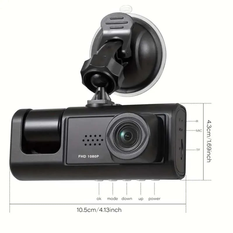 Dashcam med nattsyn og IR-teknologi Luvikno