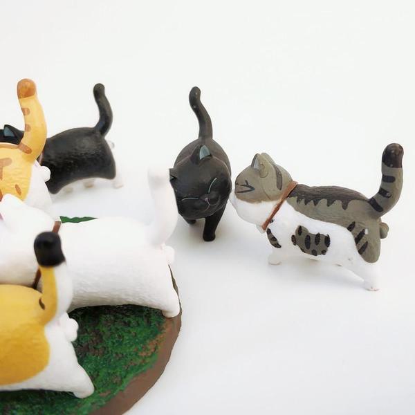 Mini Gåtur Katt Figurer | Luvikno