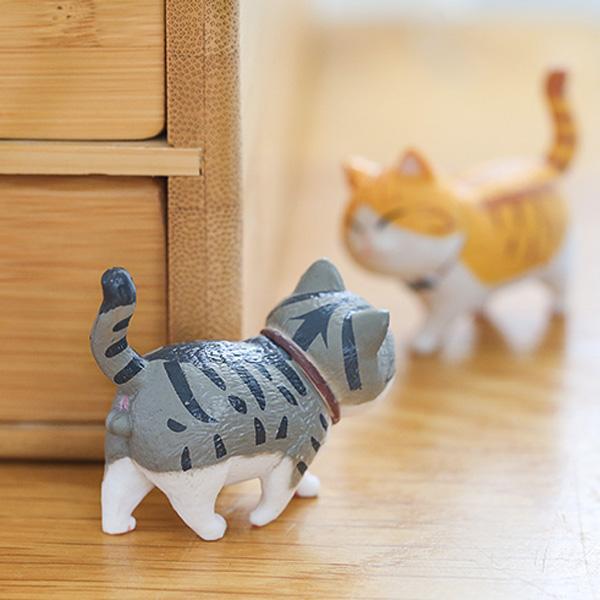 Mini Gåtur Katt Figurer | Luvikno