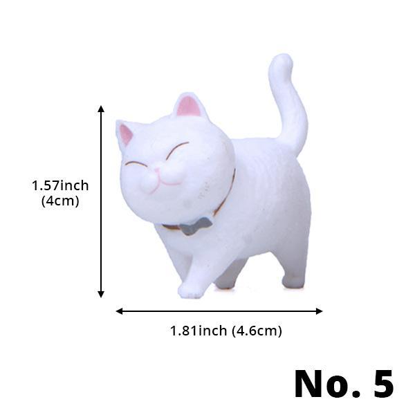 Mini Gåtur Katt Figurer | Luvikno