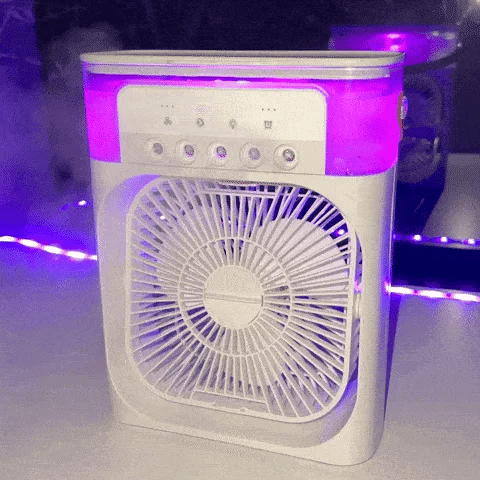 Mini Ice Nebula Vifte 2-i-1 Bærbar | Luvikno
