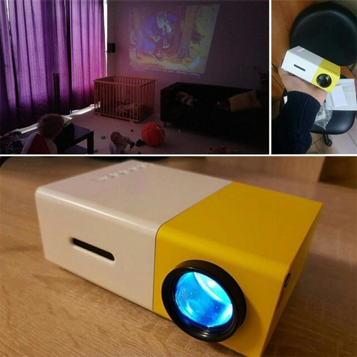 Mini LED Bærbar Prosjektor | Luvikno