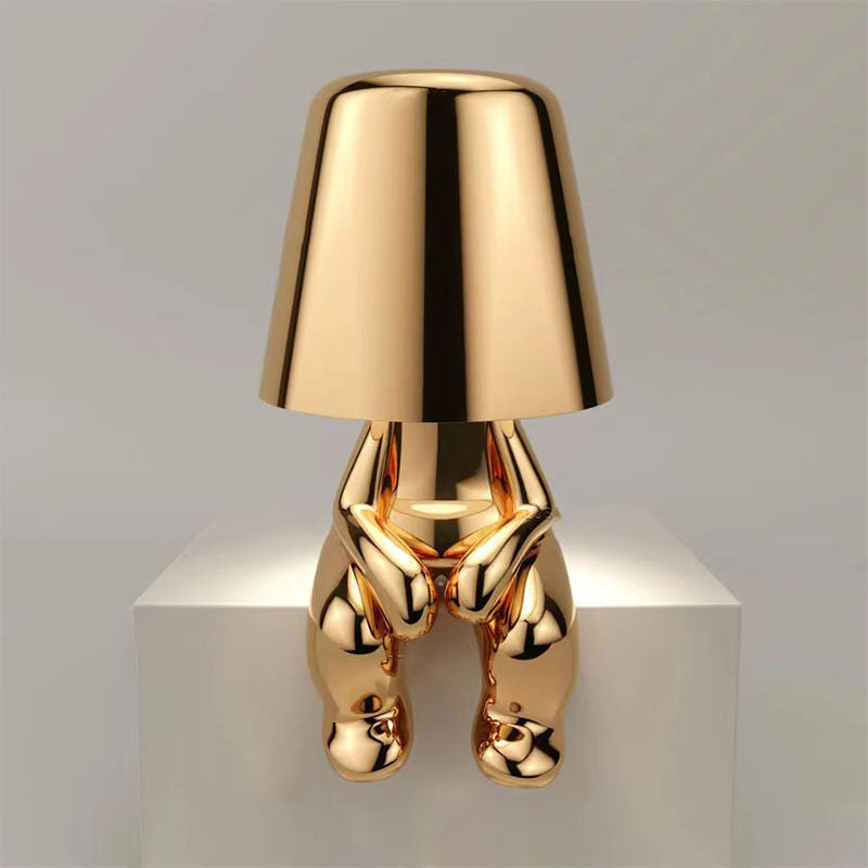 Bordlampe Moderne Oppladbar Akentlys Luvikno