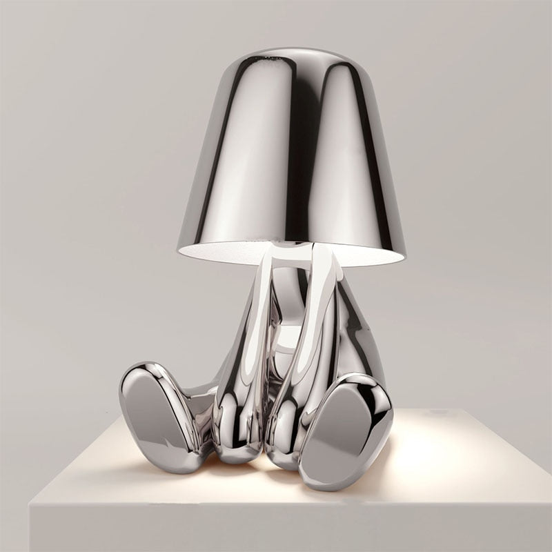 Bordlampe Moderne Oppladbar Akentlys Luvikno