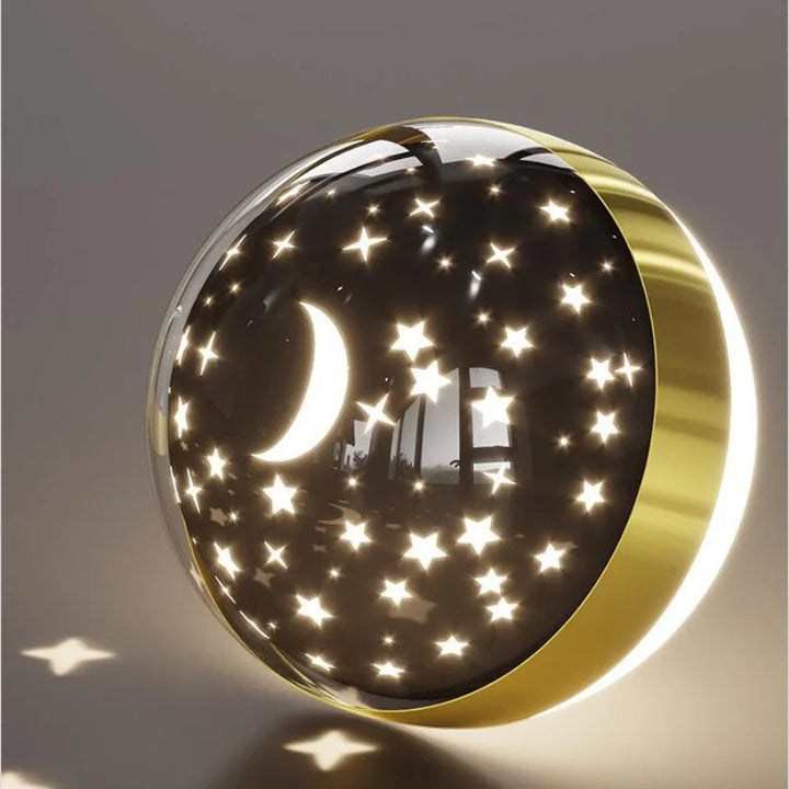 LED barnerom vegglampe med stjernehimmel – Moderne vegglampe for barn | Luvikno