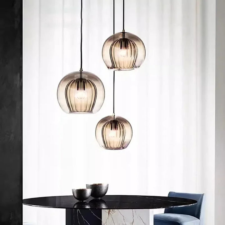 Luvikno | GlassElegance Pendellampe - Moderne Samtids Hengebelysning