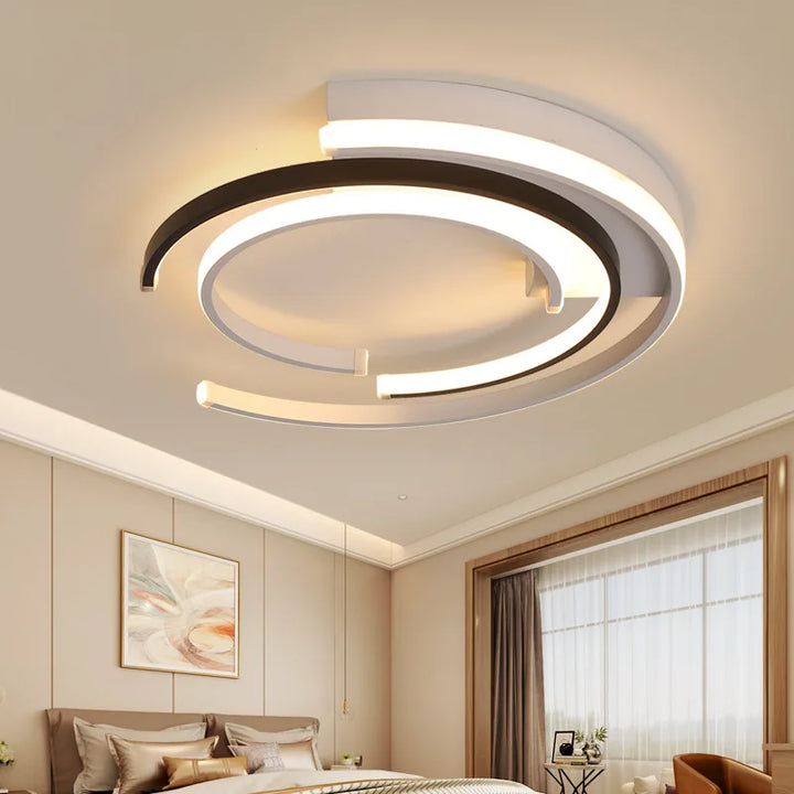 Moderne LED Taklampe Dimmbar | Designer Taklampe for Stue | Luvikno