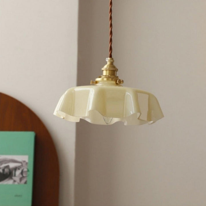 Moderne Glass Båndkant Pendellampe | Luvikno