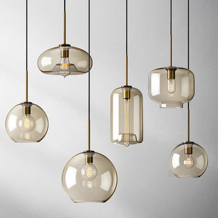 Luvikno | NordicGlow – Elegant skandinavisk glasspendellampe